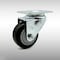 Service Caster 3 Inch SS Black Polyurethane Wheel Swivel Top Plate Caster SCC-SS20S314-PPUB-BLK - alternate 1